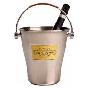 Champagne Laurent-Perrier - Cubo de Hielo de Champán con Asa de Cuero 