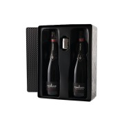 Ferrari - Maximum Brut y Tapón de Botella en Caja Negra - 2 x 0.75L