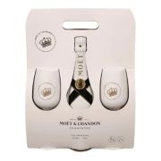 Moët & Chandon - Ice Imperial en Caja de Regalo con 2 Copas - 0.75L