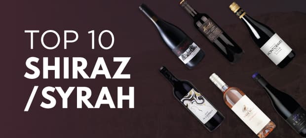 Top 10 vinos Shiraz / Syrah